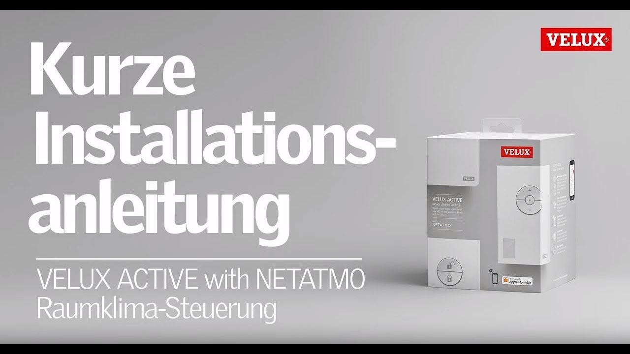 Passerelle WiFi Velux Active KIG 300 US Pour Fenêtres De Toit - Netatmo - Open Box