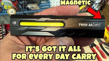 WARSUN T9 Pro flashlight is the full package!