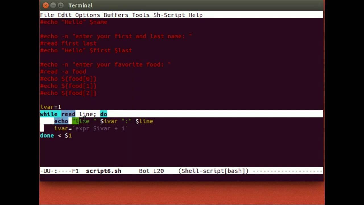 How to Write Shell Scripts 2 - YouTube