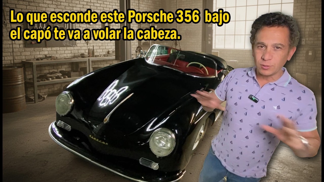 Porsche 356 Speedster: Clásico por fuera, futuro por dentro.
