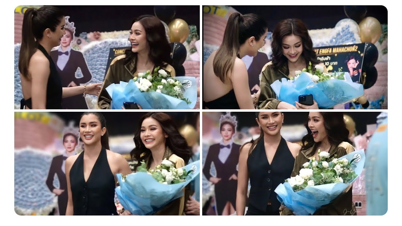 อิงฟ้า ออกมาถ่ายรูปกับProject แฟนคลับทำให้ พี่ปู ไปรยา มาเซอร์ไพรส์ 20/8/23 Cr.กองทัพ บ้านหลักอิงฟ้า