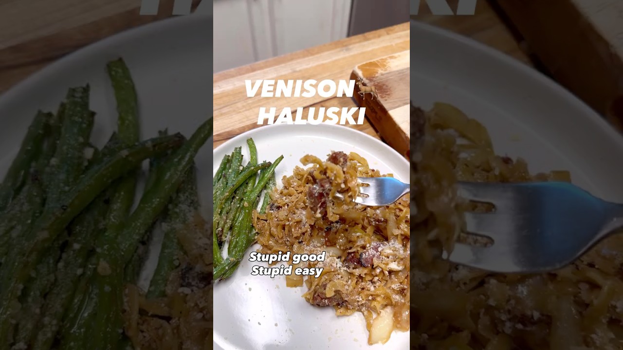 Venison Haluski (Cabbage & Noodles) | Simple Wild Game Recipe