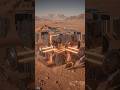 Cube to Mars Colony Transformation 🚀🔴 | Epic AI Future Build #shorts