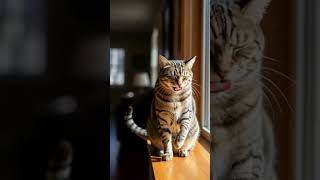 “Soft Light, Calm Moments.”#quietpaws#calmmoments#slowdown#animalcalm