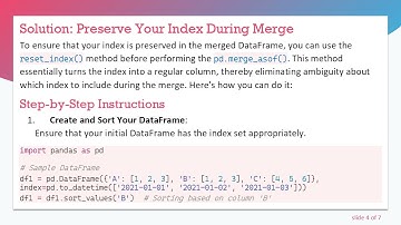 Preserving Index with pd.merge_asof() in Pandas