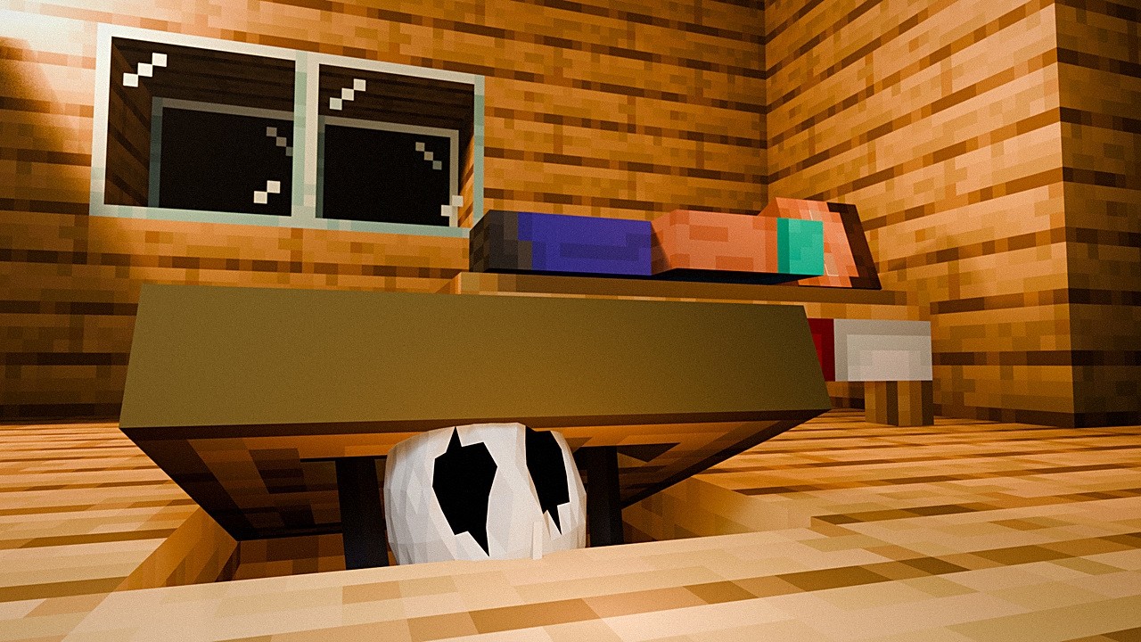 Something Feels Off: The Second Bed | My First Minecraft Animation