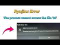 Fix Ryujinx Error The process cannot access the file ‘00’ because it is being used by another