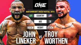 John Lineker Vs. Troy Worthen Full Fight Replay