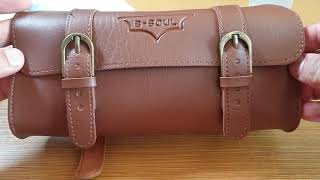 MTB / Bike Handlebar Bag (Leather) (B-Soul) from Shopee