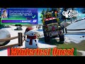 Winterfest Quest Day 7 - Fortnite - How To Ram a Snowman with a Vehicle - Sgt. Winter&#39;s Truck!