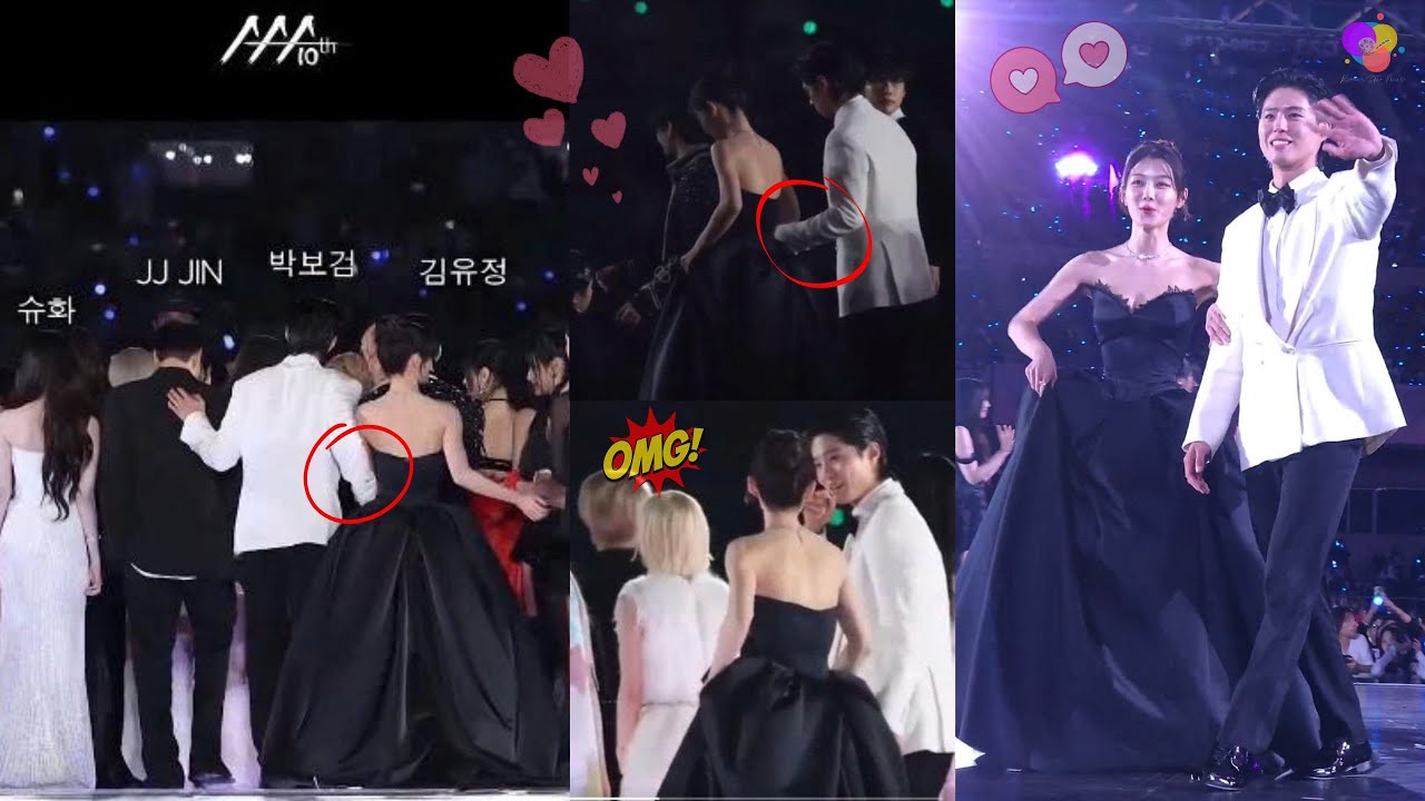 Даже отойдя от центральной позиции, Богум не отходил от Юджун ни на шаг 💖