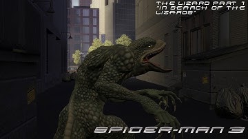 Spider-Man 3: The Lizard Part 1 - "In Search of the Lizards" [Black Suit]