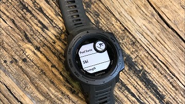 Garmin Instinct Ski/Snowboard App Review.  It makes skiing even better!
