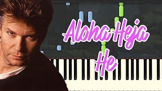 🎹Achim Reichel - Aloha Heja He (Piano Tutorial Synthesia)❤️♫