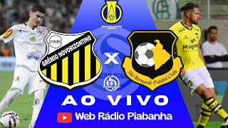 NOVORIZONTINO X SÃO BERNARDO - AO VIVO E DE GRAÇA - BRASILEIRÃO SÉRIE B - 25/09/2026