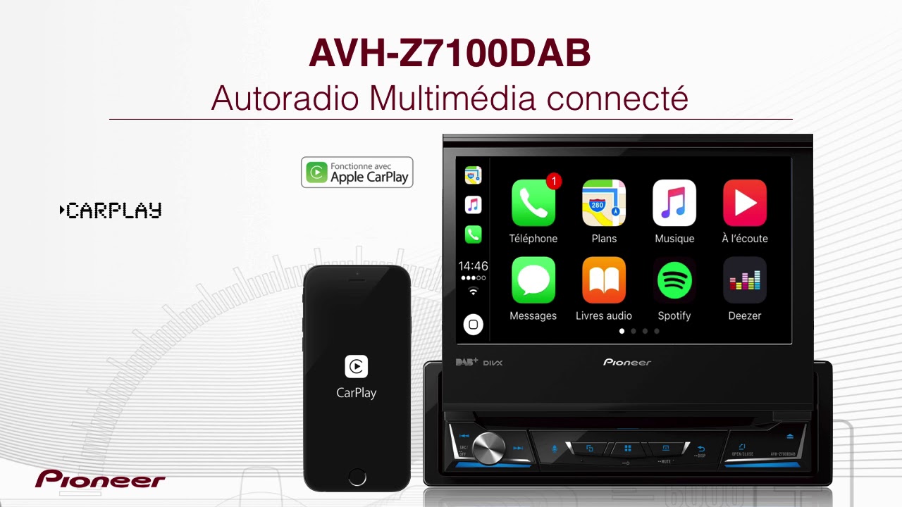 Autoradio Pioneer AVH-Z7100DAB disponible sur norauto.fr - YouTube