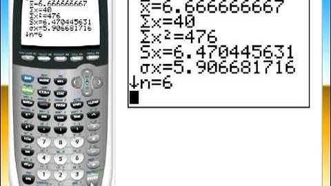 Finding The Median On TI83 and TI84