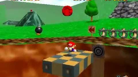 Super Mario 64 - Behind Chain Chomp