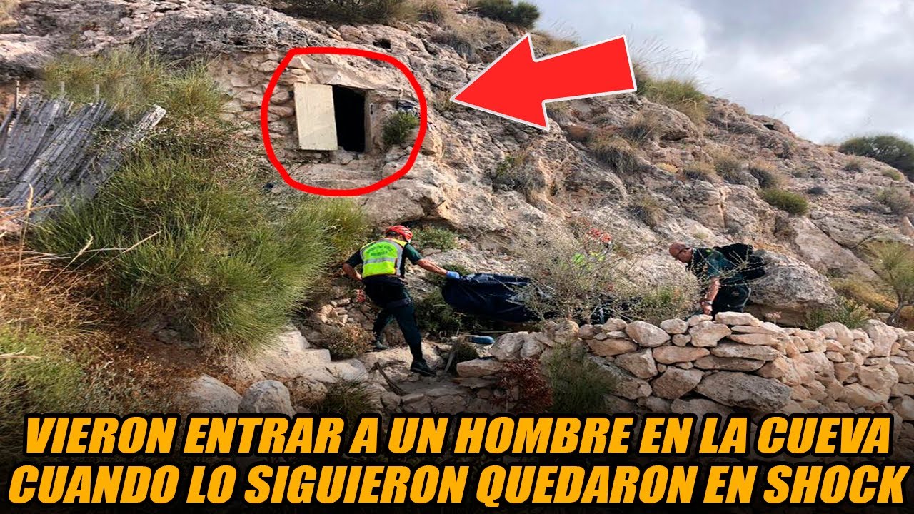 Vieron Entrar a un Hombre en la Cueva, Cuando Lo Siguieron Quedaron en