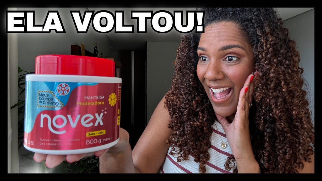 Manteiga modeladora NOVEX Meus Cachos de Cinema