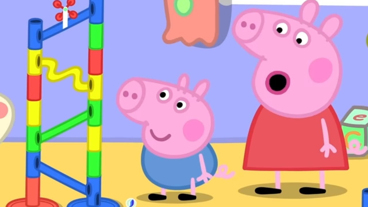 Peppa Pig Tales 🐷 Marble Run Plane Ride🐷 Best Of Peppa Pig Tales  Compilation 4 