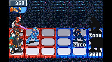 MMBN5 Custom Battle: Triple Leader Fight