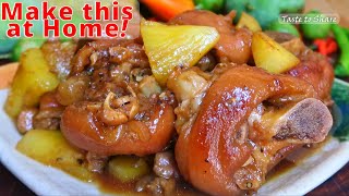 Yummy❗ Pork PATA Hamonado, THE SECRET OF COOKING SUPER Tender & JUICY PORK. Easy way to cook Pork