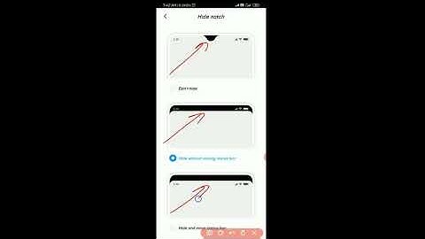 How to hide the notch and status bar on redmi 9 me notch ko kaise det karen