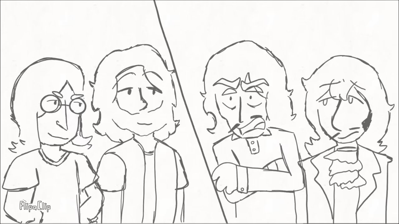 that’s why yo shoes raggedy - the beatles get back animatic