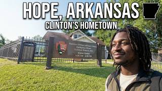 Hope Arkansas I BILL CLINTON s Hometown I City County With Former Bank As COURTHOUSE I 4K