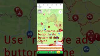 If Liveuamap Application shows advertisement with existing subscription screenshot 3