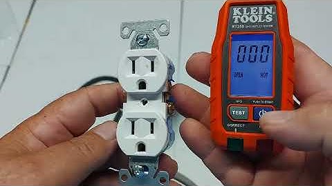 Klein RT250 GFCI Outlet Tester Review.