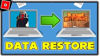 How to RESTORE YOUR DATA in ST: BLOCKADE REBOOT - Roblox
