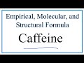 Caffeine Molecular Structure and Formulas