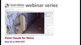 food4Rhino webinar series: Point Clouds for Rhino (English)