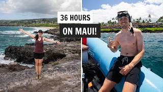 36 hours on Maui: FUN things to do & local EATS!