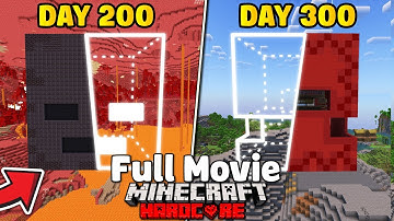 I Survived 100 DAYS Building AUTOMATIC FARMS in Minecraft Hardcore - [Full Movie]