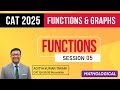 Range of a Function | Functions 5 | Functions and Graphs || CAT 2025 Preparation QUANT