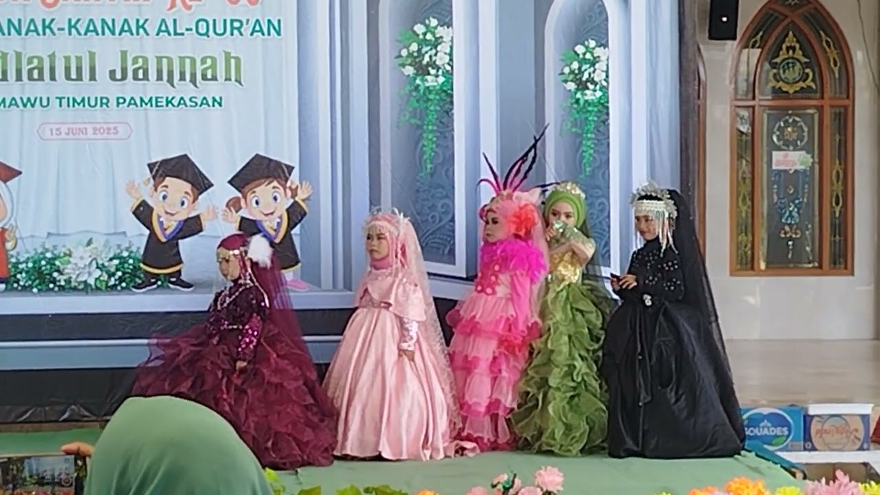 Wisuda Santri ke 30 Taman Kanak-Kanak Al Qur'an Raudhatul Jannah