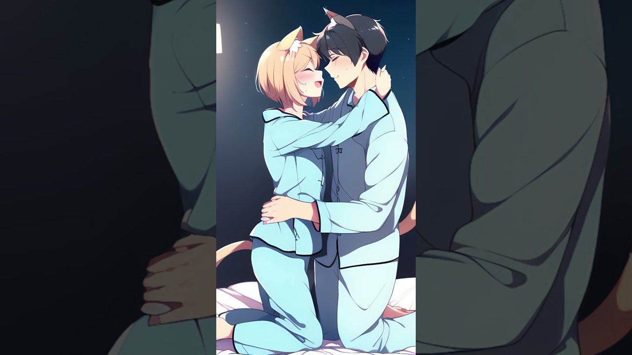 [TG TF] CAT PLAY #aiart #genderbender #boytogirl #m2f #genderbending #mtf #tgtf #transformation