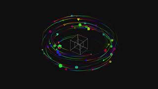 Hypercube Meditation | Relaxing 4K UHD Screensaver | Procedurally generated with OpenFrameWorks