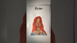 Zodiac signs as humans ♈️ #art #zodiacsigns #aries #artwork #creative #human #april