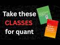 The Best University Classes for Quant Finance