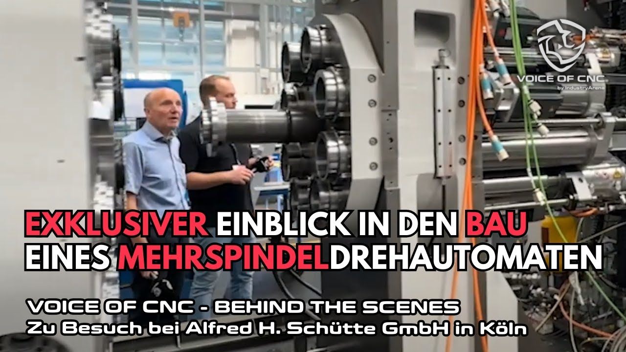 Exklusiver Rundgang be Schuette: Vom Maschinenbett zum Mehrspindler