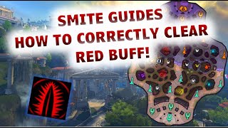Smite Guide - How to Correctly clear Red Buff