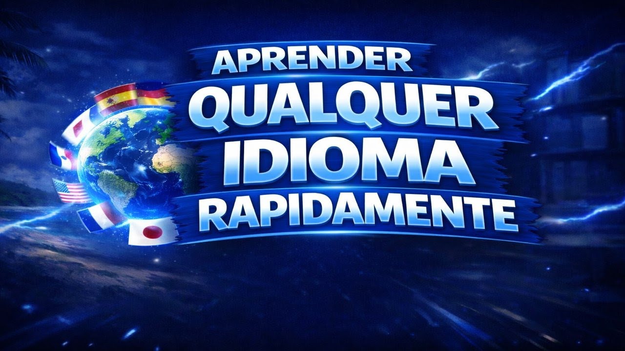 Me Dê 5 MINUTOS e eu te ensino como aprender QUALQUER IDIOMA em 2026