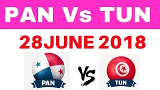PAN VS TUN Dream11 football wc 28 june 2018 pan vs tun dream11 today probable11 pan vs tun