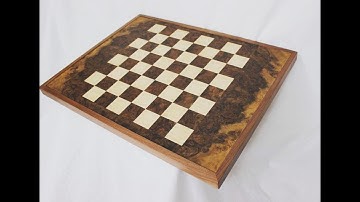 Making of The Veneered Games Board - A time-lapse Video