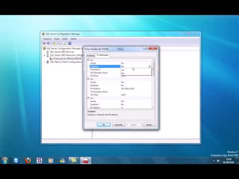 configurando o SQL-SERVER