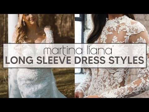 Top Long Sleeve Wedding Gowns | Martina Liana